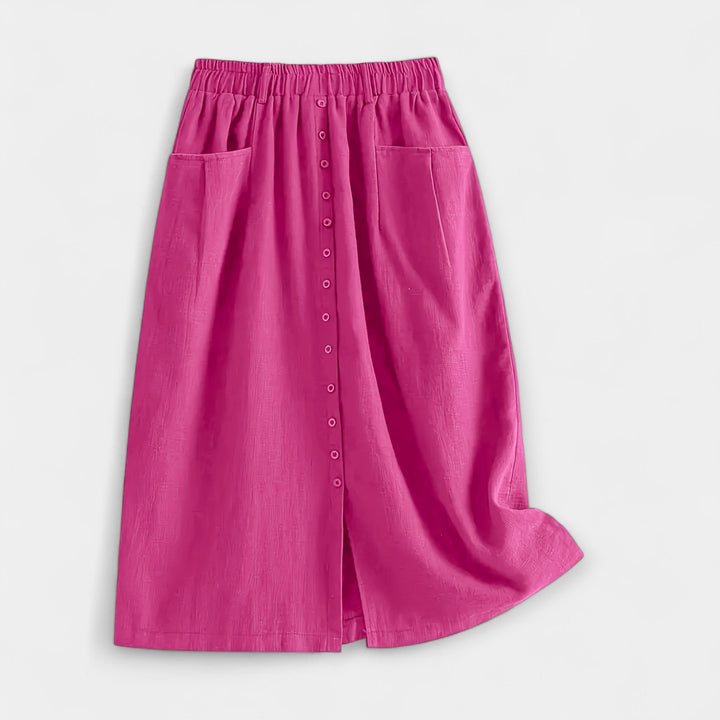 Nadia | Midi Skirt with Belt