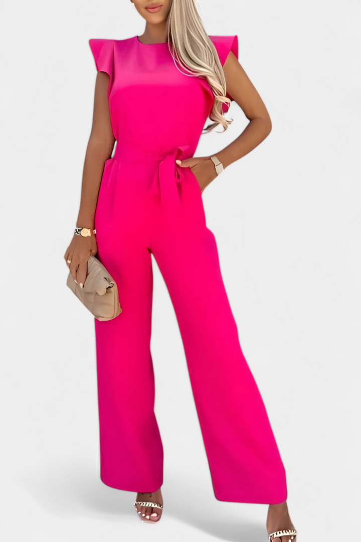 Shalonda | Elegant Sleeveless Jumpsuit with Bow