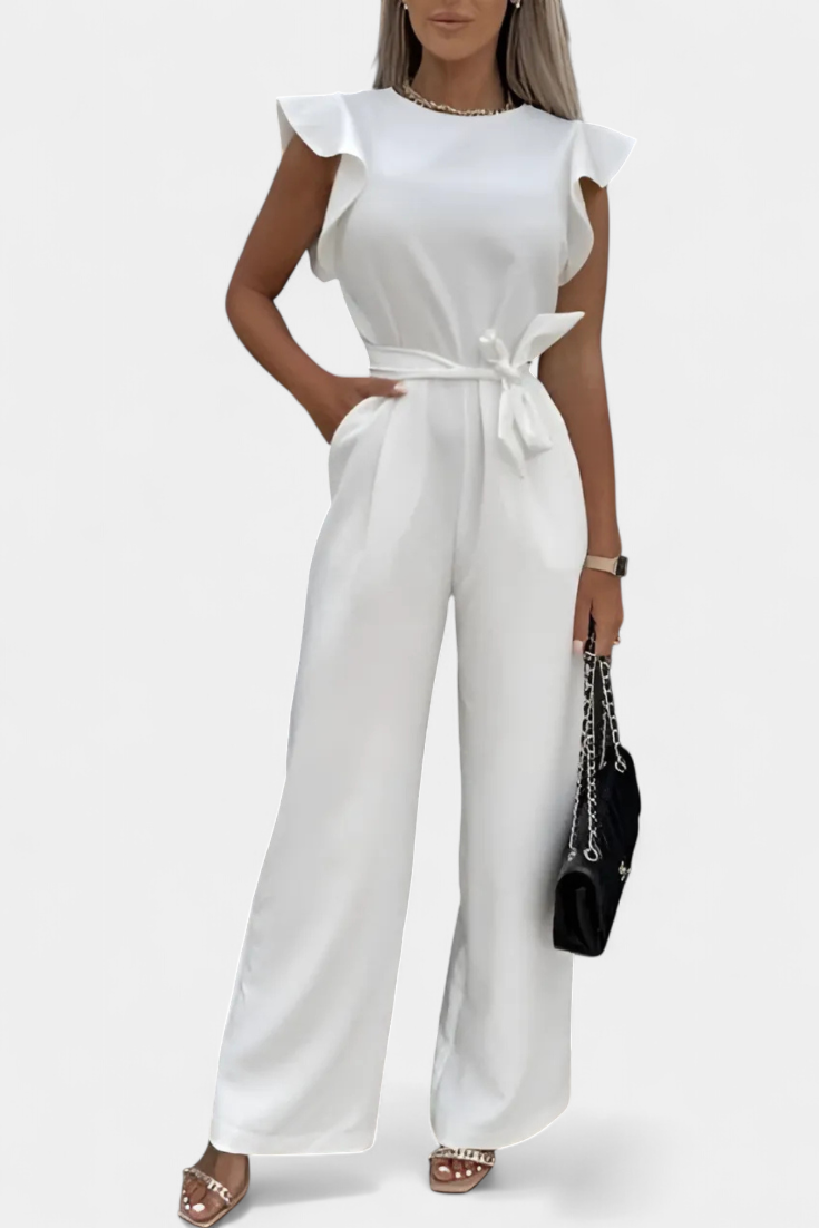 Shalonda | Elegant Sleeveless Jumpsuit with Bow
