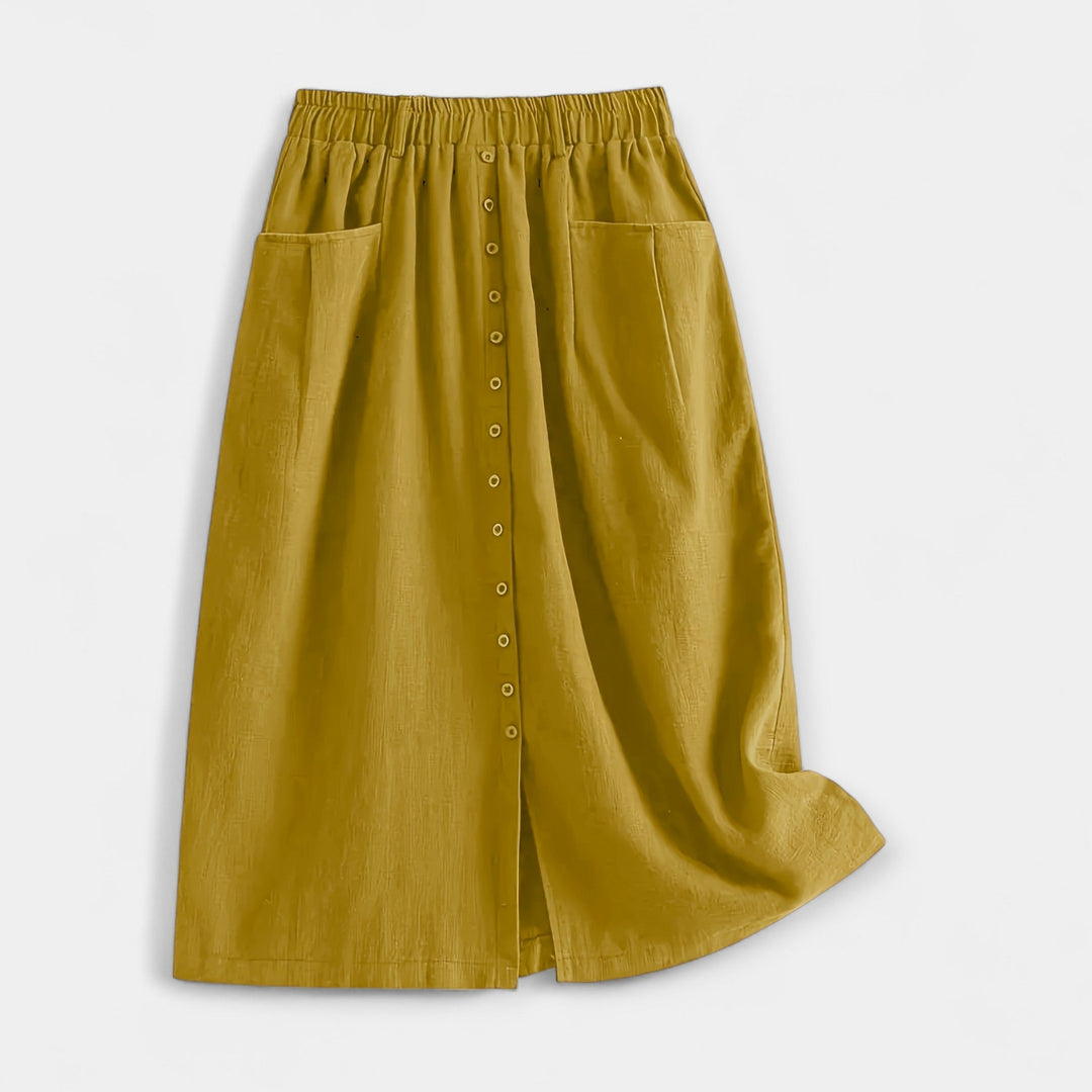 Nadia | Midi Skirt with Belt