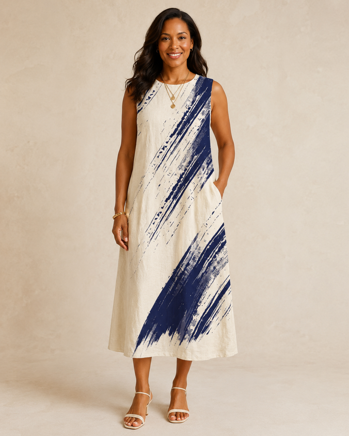 Leigh | Elegant Midi Dress for Everyday