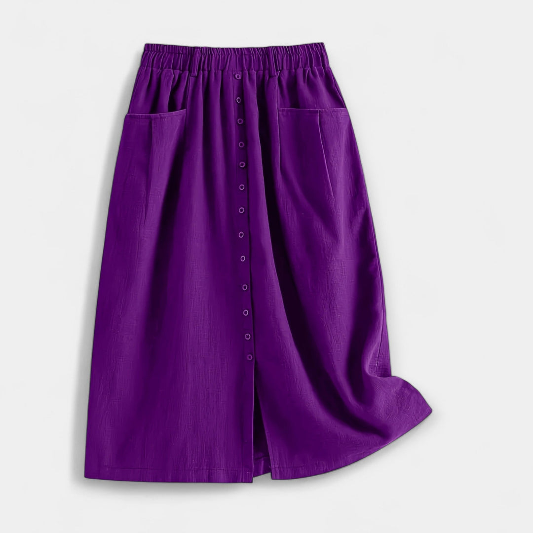 Nadia | Midi Skirt with Belt