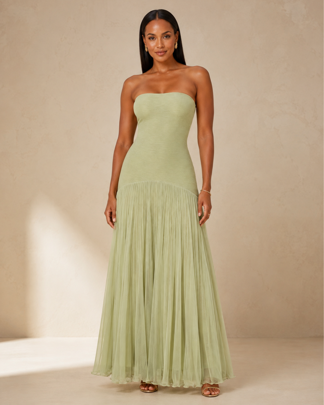 Robyn | Dress with off-shoulder design