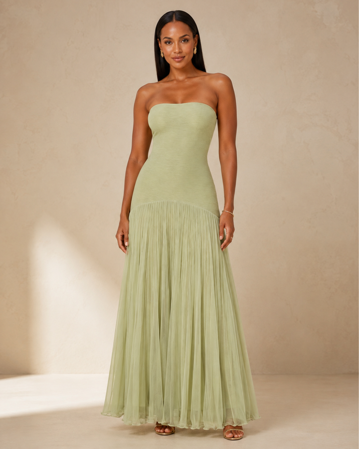 Robyn | Dress with off-shoulder design