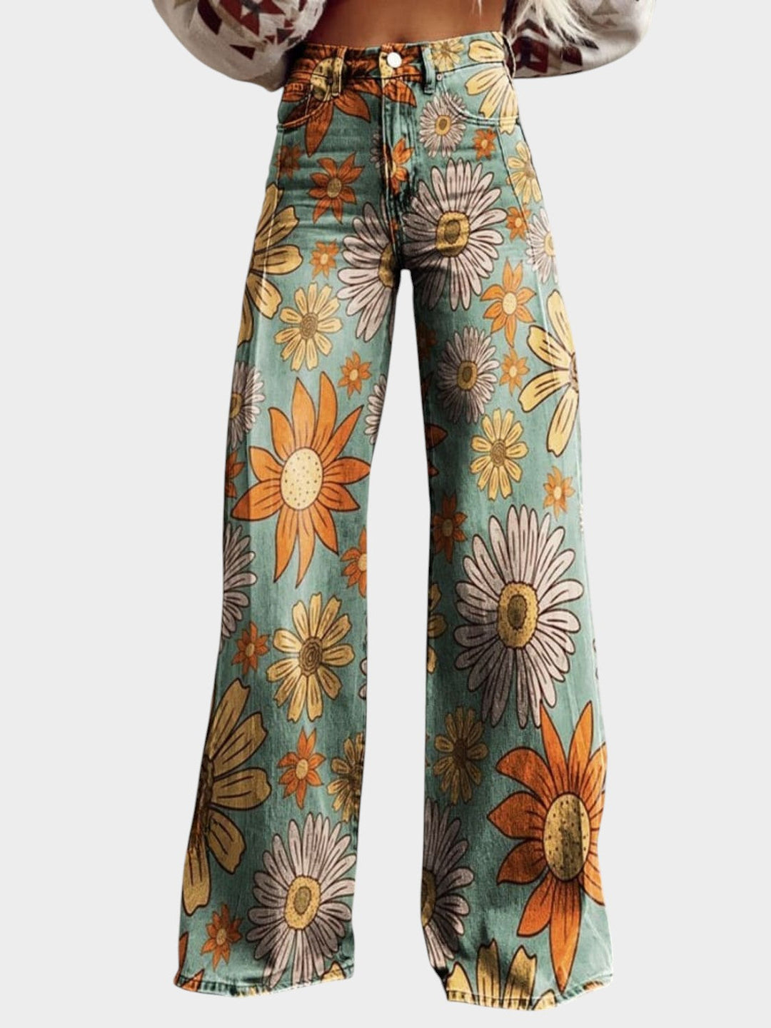 Cirilla | Floral Palazzo Pants
