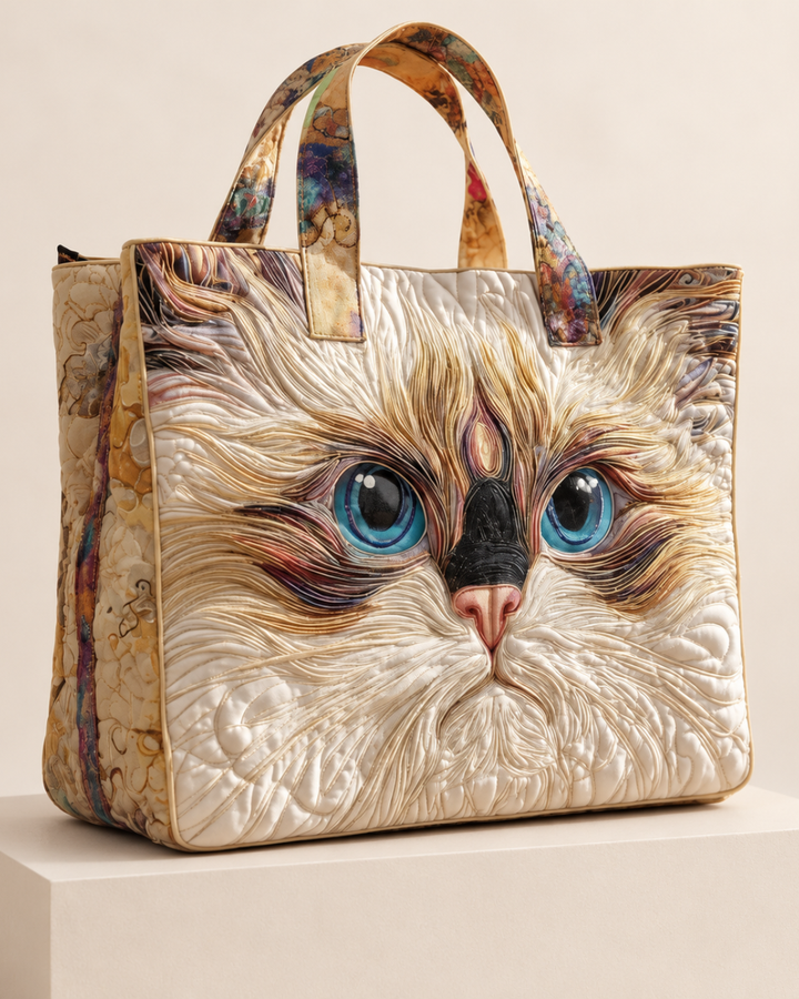 White Cat Blue Eyes | Pure Elegance