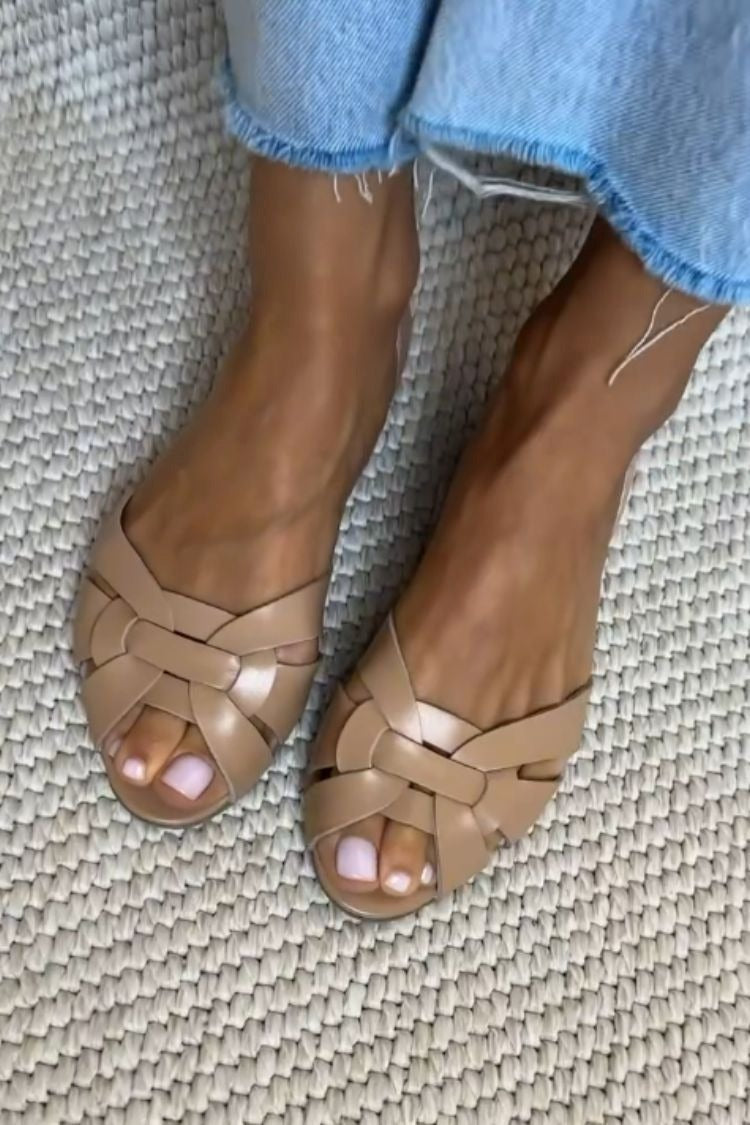 Robyn | Nature Woven Sandals