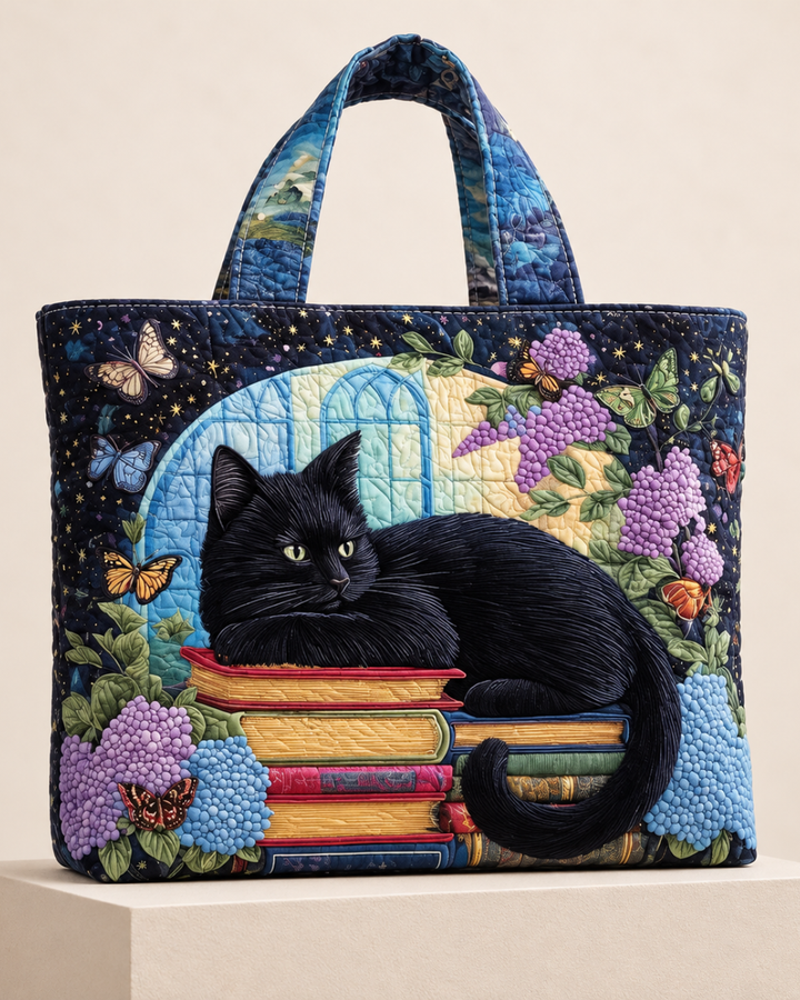 Black Cat on Books | Quiet Confidence