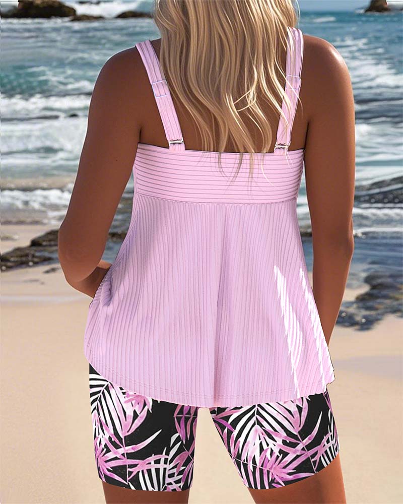 Lola | Colorful Tankini Set