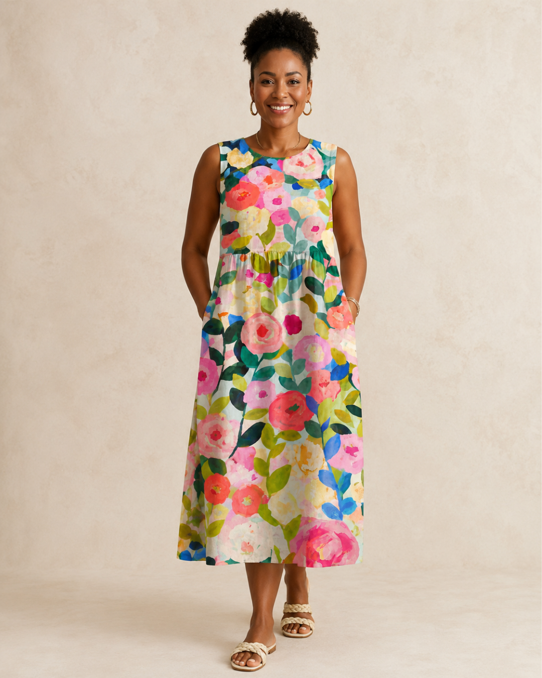Zanele | Everyday Midi Dress