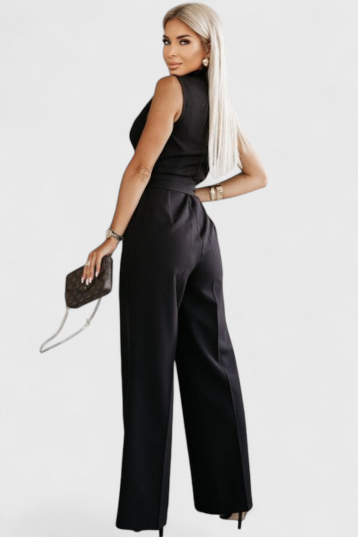 Elegant | Sleeveless Montserrat Mono with Bow and Flowing Fall