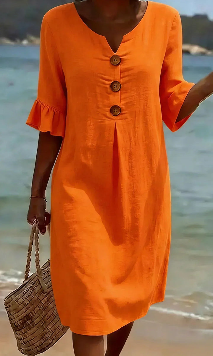 Chanté | Long Sleeve Textured Dress