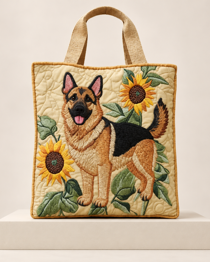 German Shepherd | Floral Loyalty