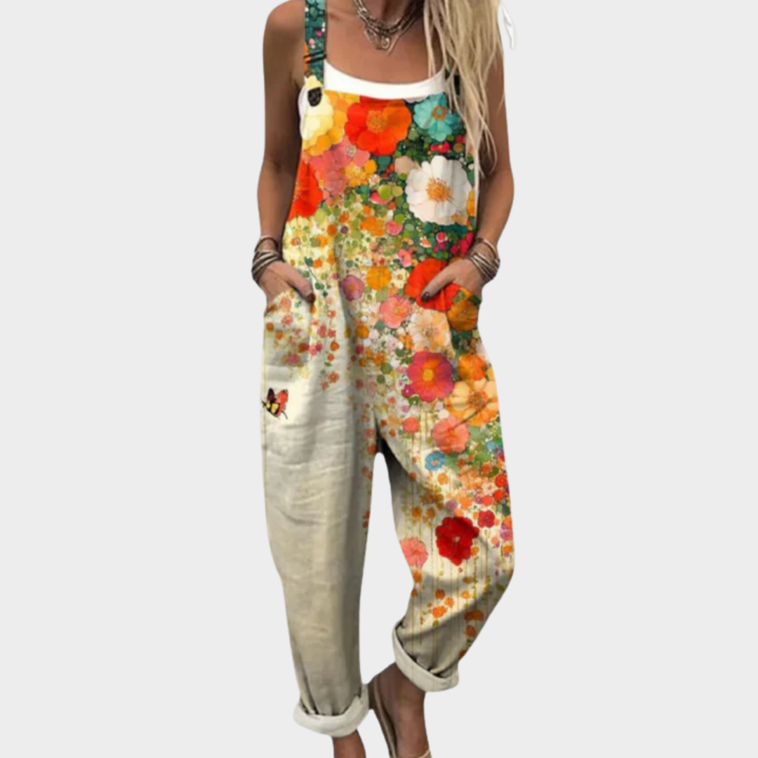 Storm | Comfortable Printed Work Jumpsuit