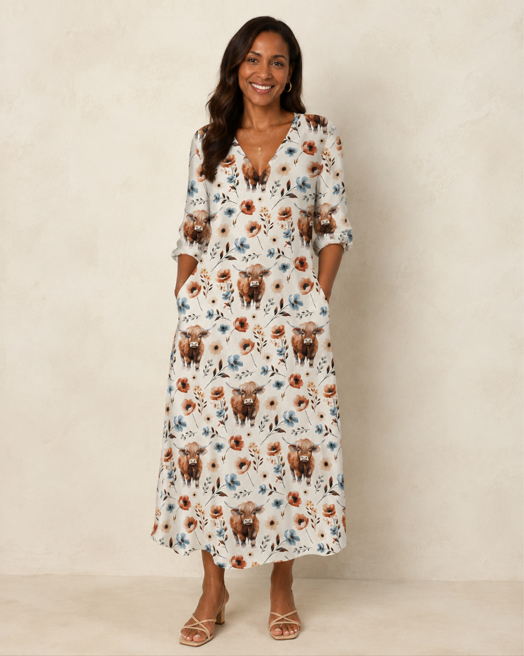 Onthatile | Bohemian Long Dress