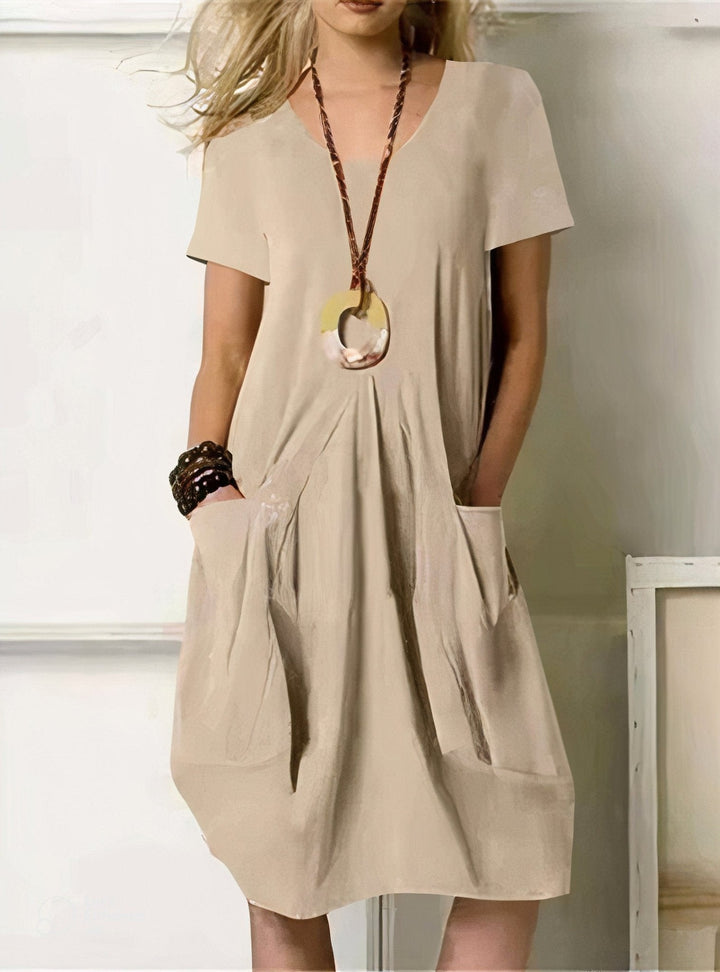 Faith | Casual Maxi Dress with Fluid Fit