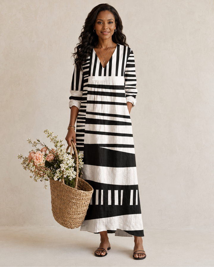 Kelsey | Graphic Print Dress