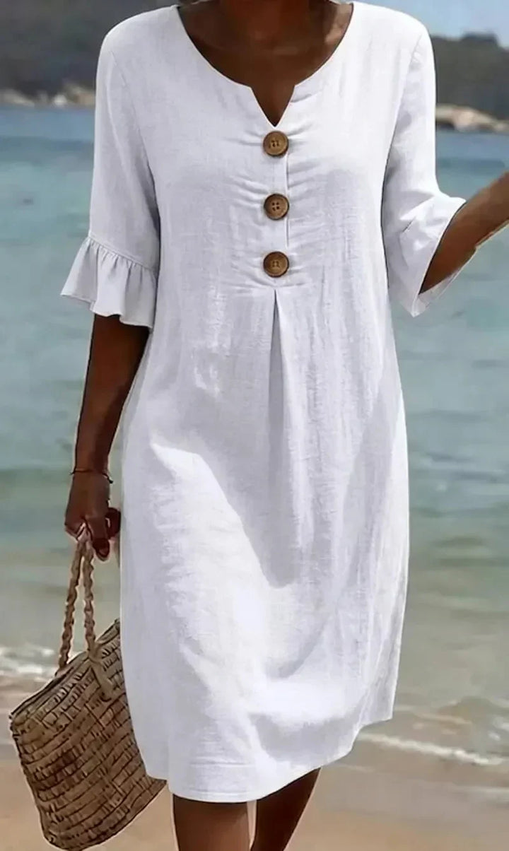 Chanté | Long Sleeve Textured Dress
