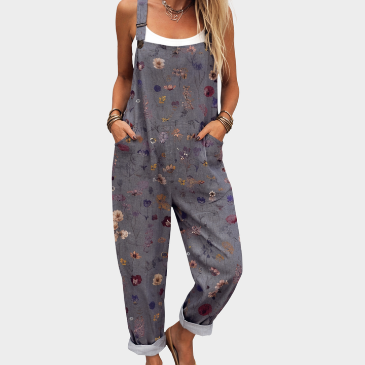 Marike | Comfortable Printed Work Jumpsuit