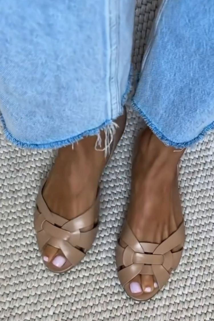 Robyn | Nature Woven Sandals