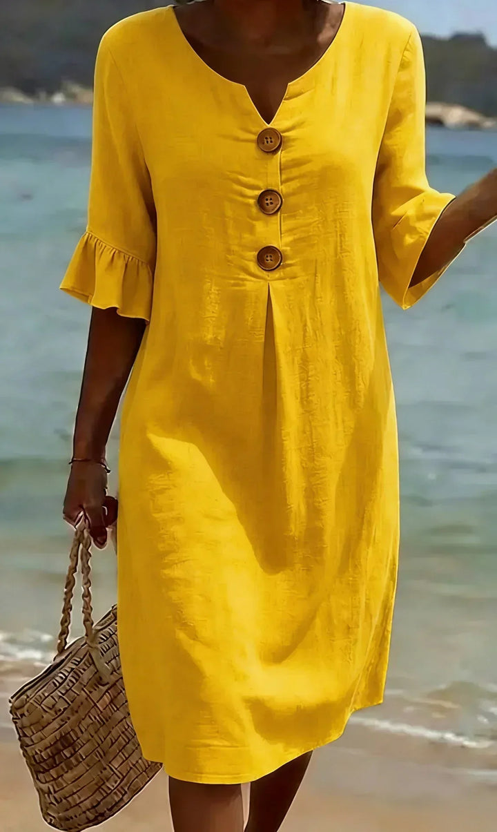 Chanté | Long Sleeve Textured Dress
