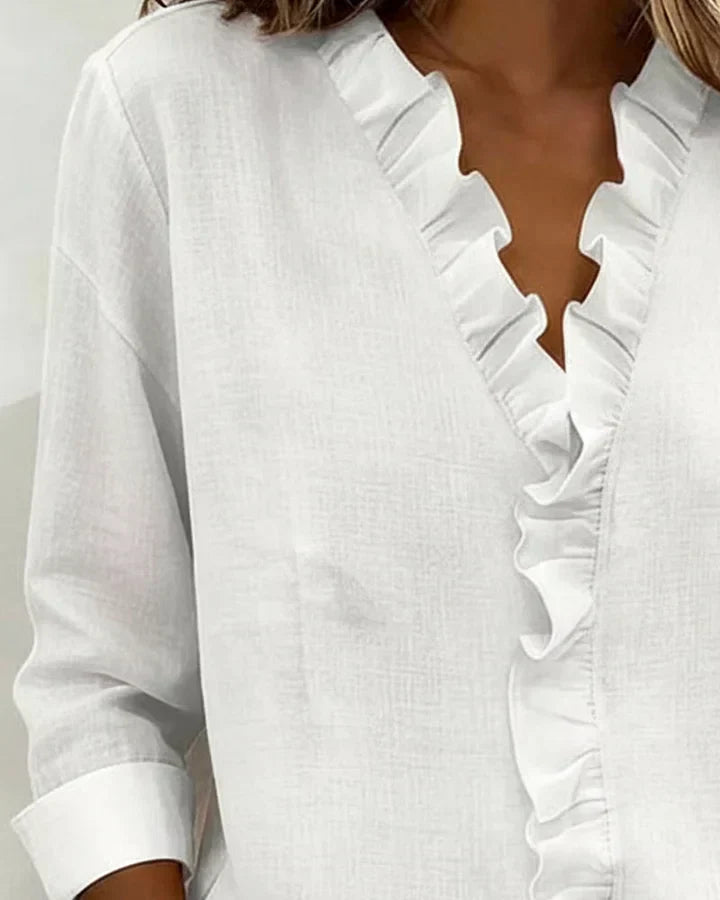 Martina - Ruffled Blouse