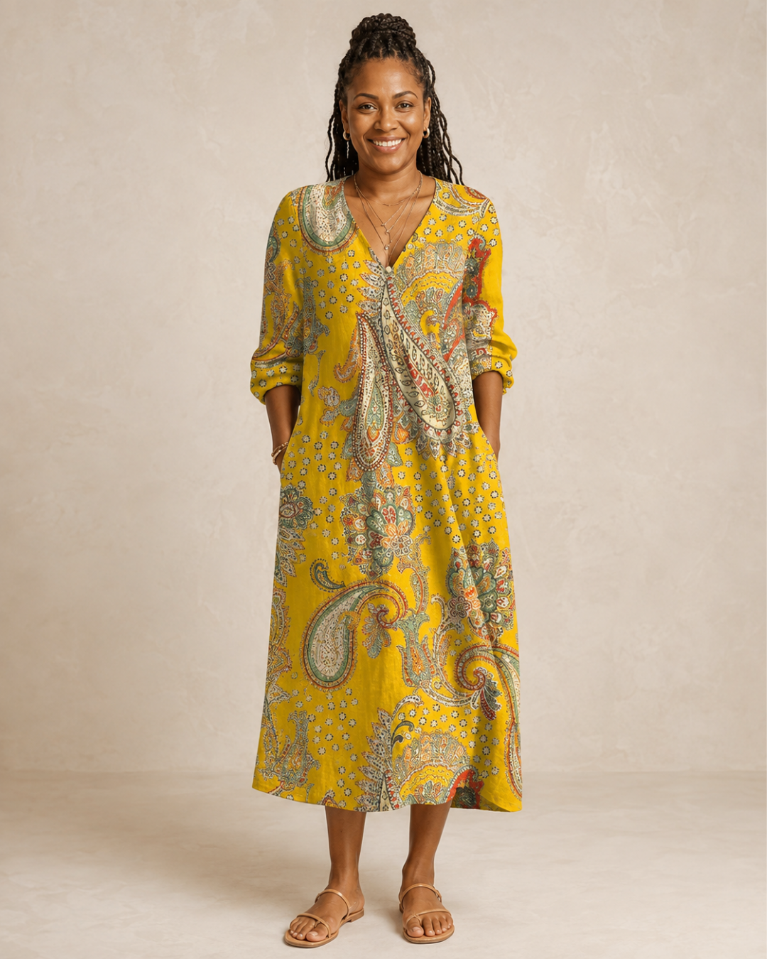 Bevan | Bohemian Long Dress