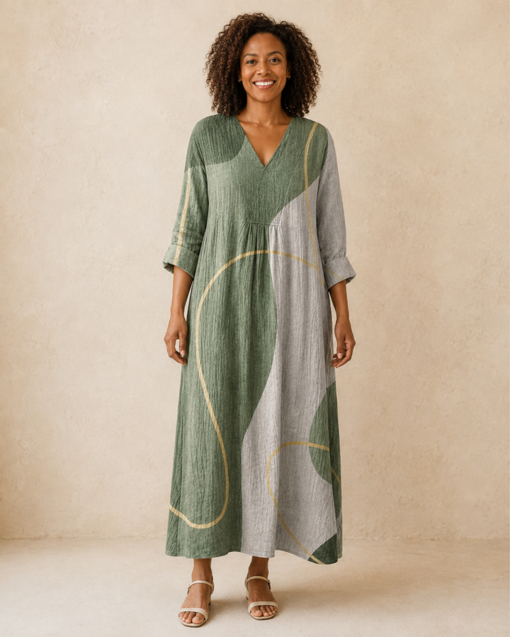 Whitney | Bohemian Long Dress
