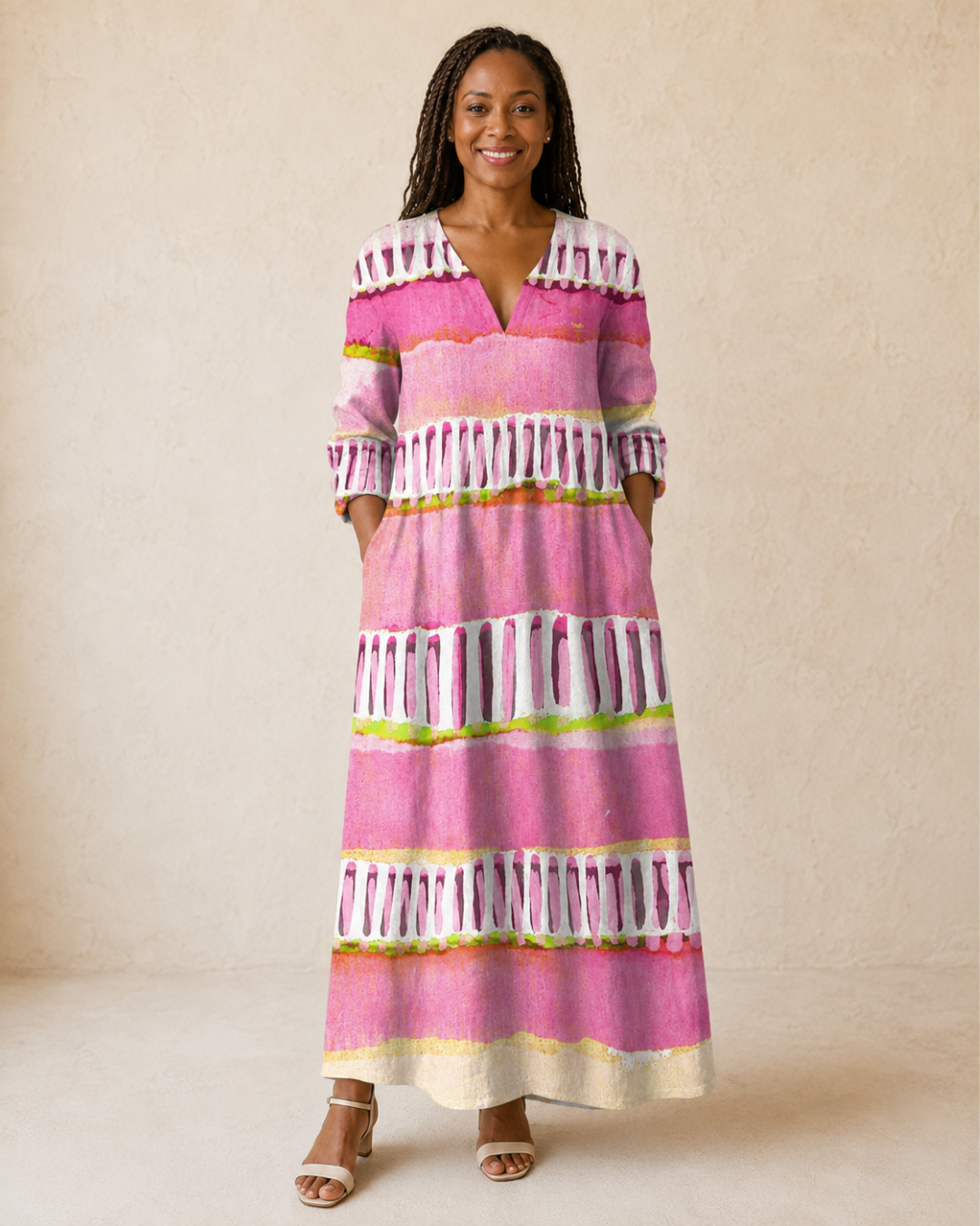 Renate | Bohemian Long Dress