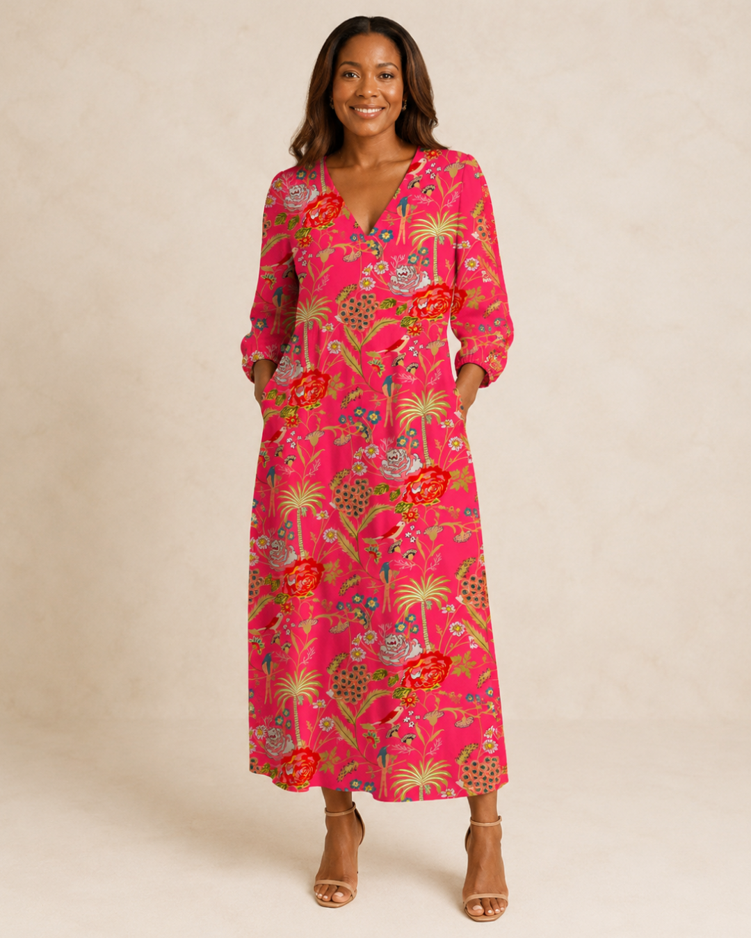 Lesedi | Bohemian Long Dress
