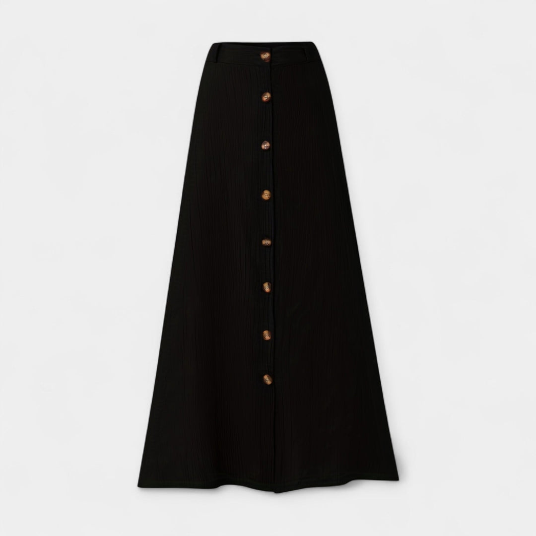 Roxanne | Semi-Transparent Skirt with Opening