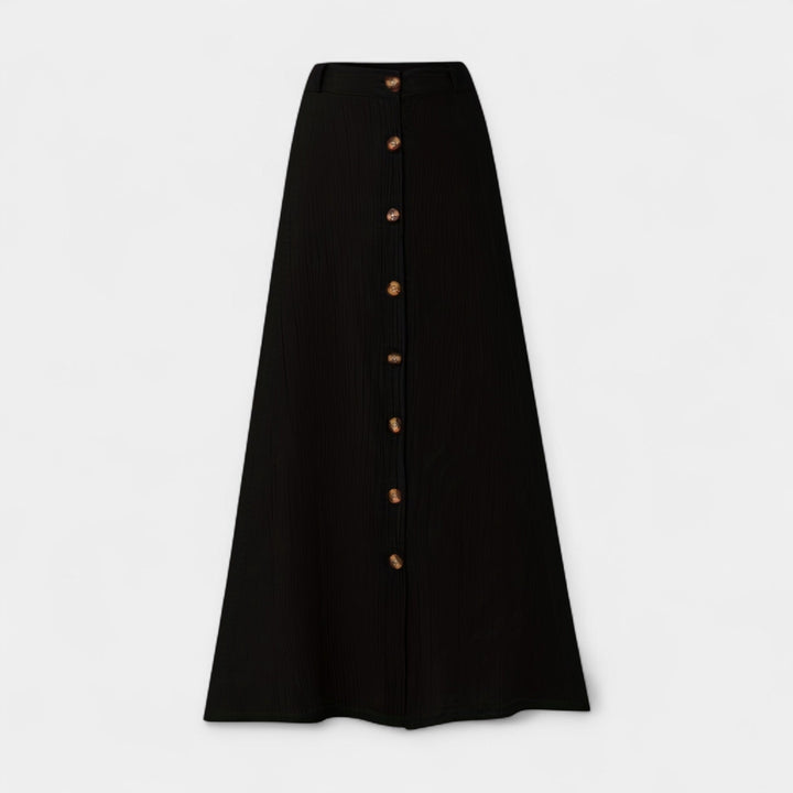 Roxanne | Semi-Transparent Skirt with Opening