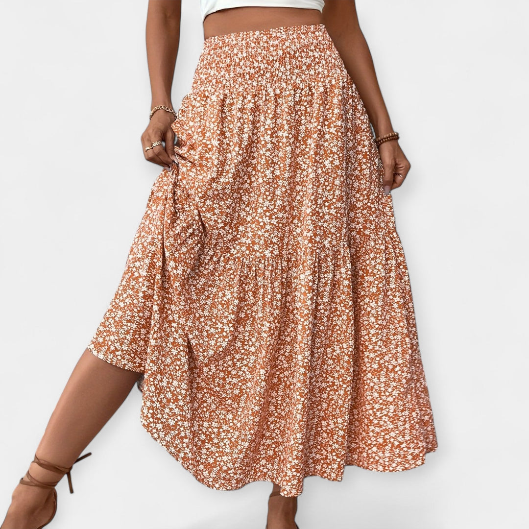 Ivy | Floral Skirt