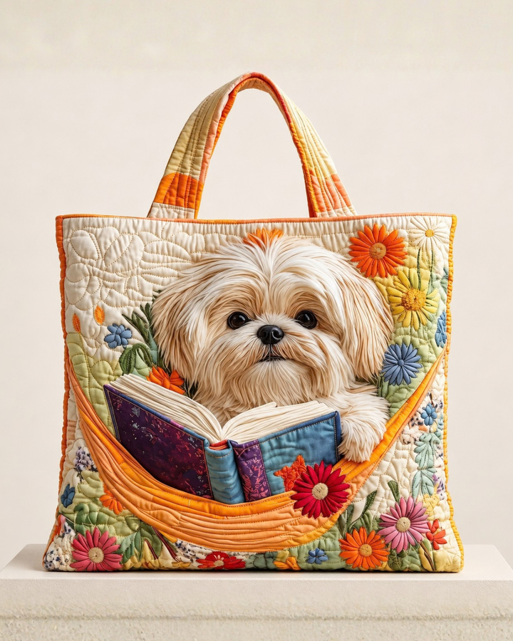 Shih Tzu & Flowers | Gentle Soul Bag