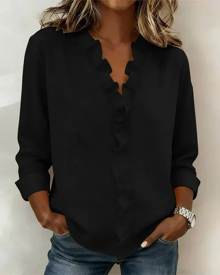 Martina - Ruffled Blouse