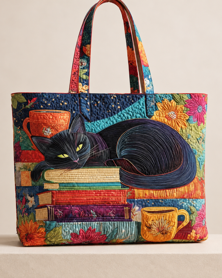Black Cat & Books | Literary Charm