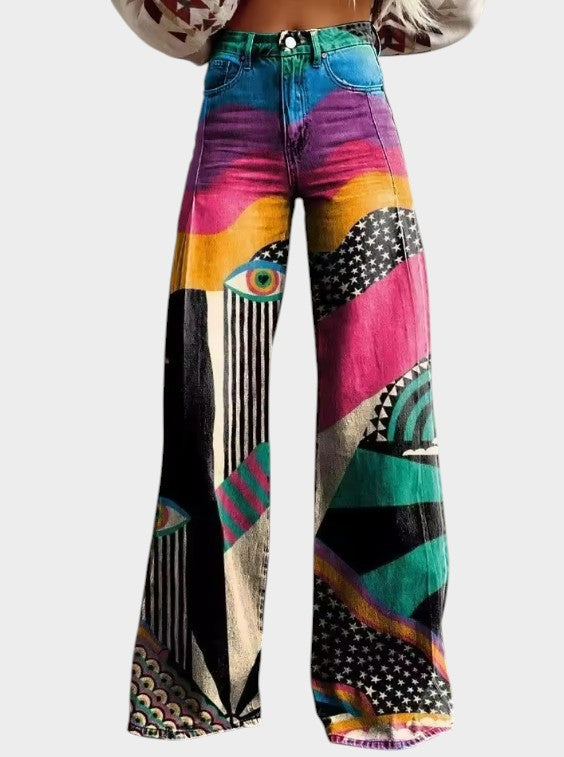 Talia | Boho Chic Flared Pants