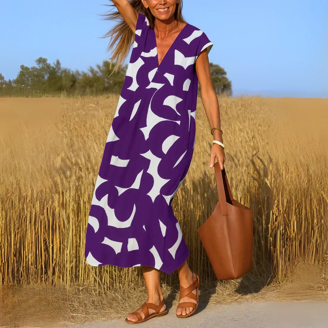 Amber | Maxi Dress with Cut-Out Detail