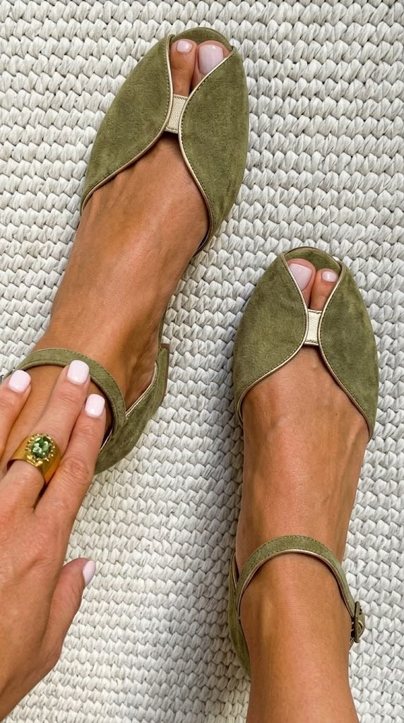 Tarryn | Sage Green Elegant Sandals