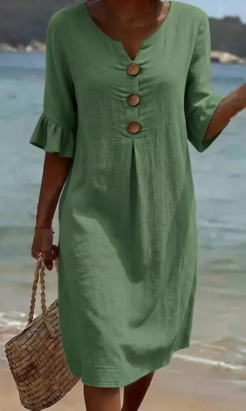Chanté | Long Sleeve Textured Dress
