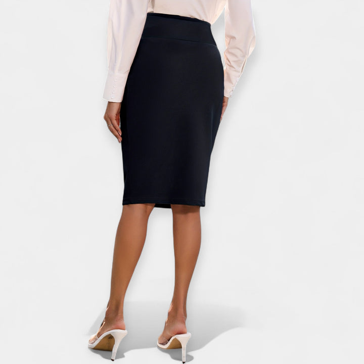Sasha | High-Waisted Midi Skirt