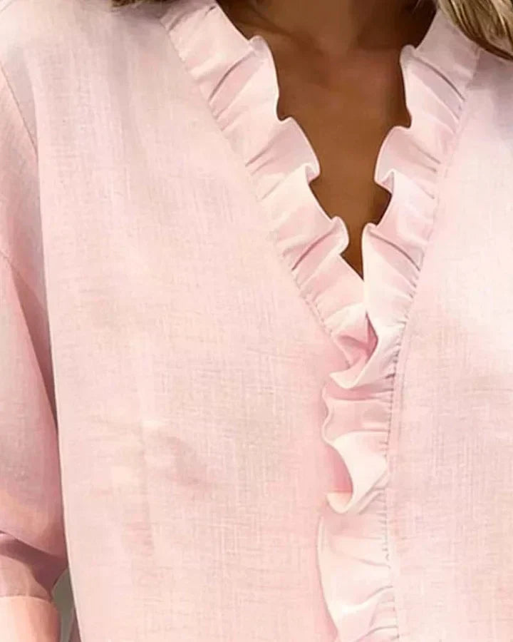 Martina - Ruffled Blouse