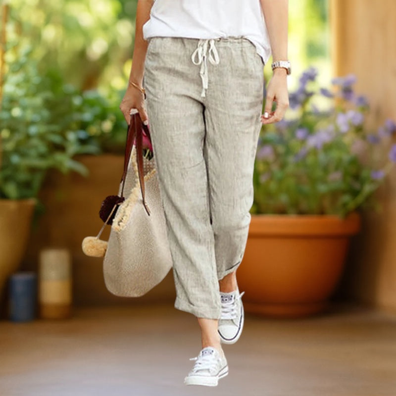 Noa | High-Waisted Ankle Pants