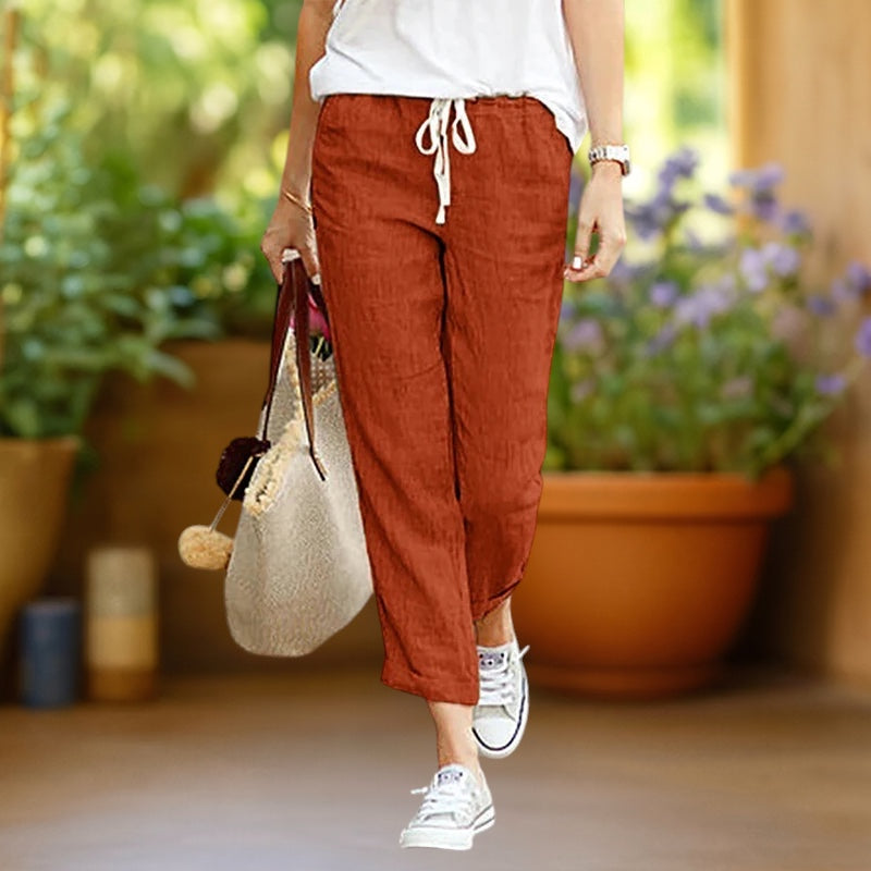 Noa | High-Waisted Ankle Pants