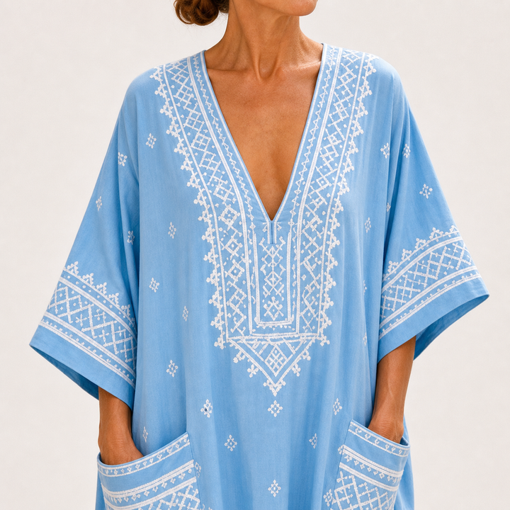 Celeste Ethnic Caftan