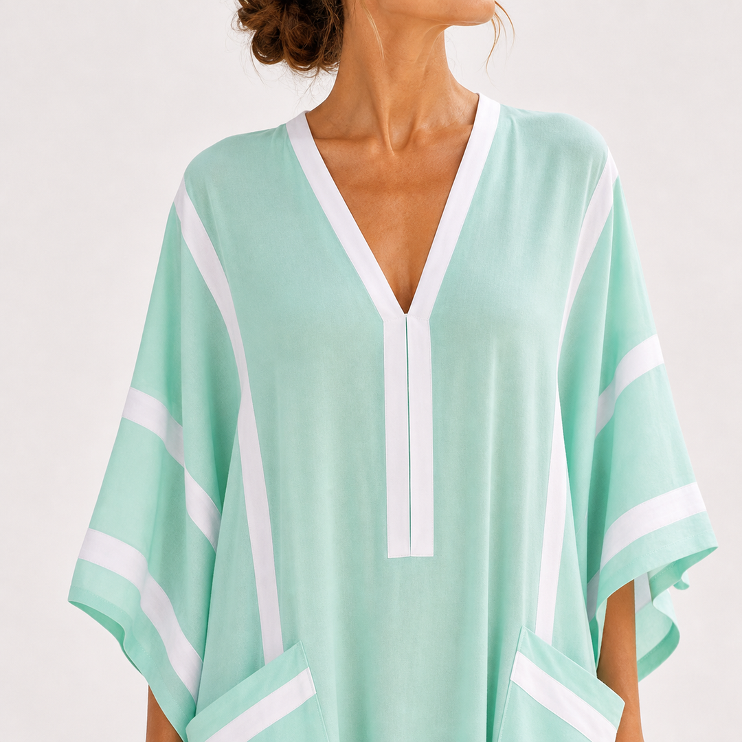 Zaira Mint Green Caftan