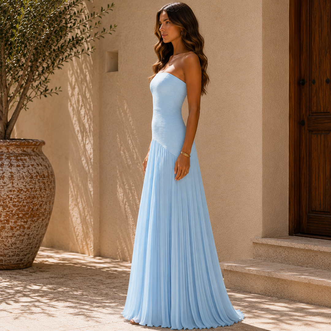 Robyn | Dress with off-shoulder design
