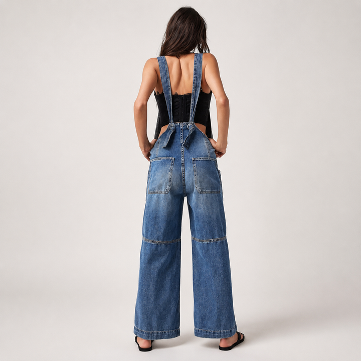 Marta | Women's Denim Jumpsuit