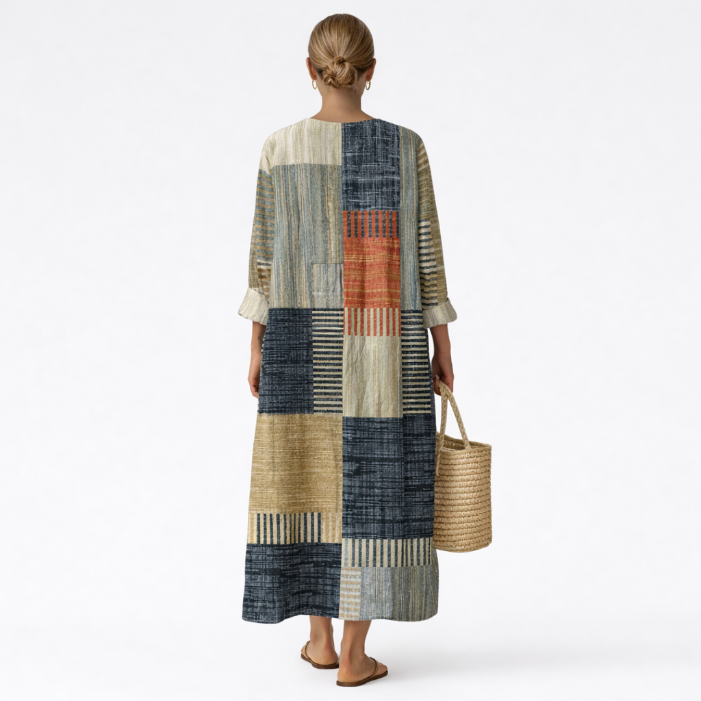 Thandeka | Abstract Printed Dress