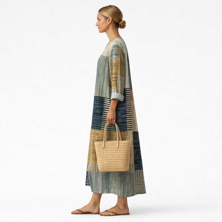 Thandeka | Abstract Printed Dress